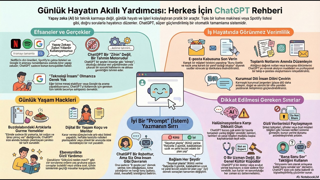 ChatGPT 101: Kod Yazmadan Yapay Zekayı Hayatınıza Entegre Edin