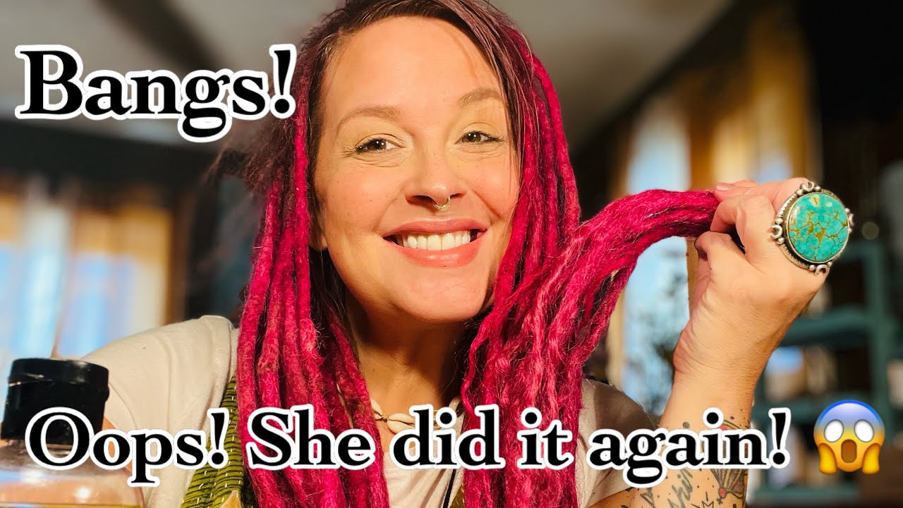 Did I Really Do it Again?! Removing Dreadlock (Bangs)