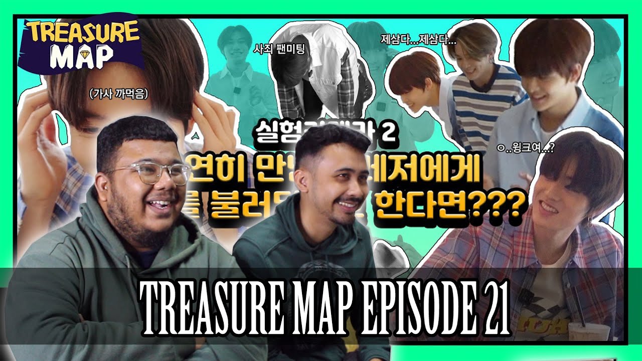 TREASURE MAP EP21🎤SEASON 1🎤 Reaction  Serabut React
