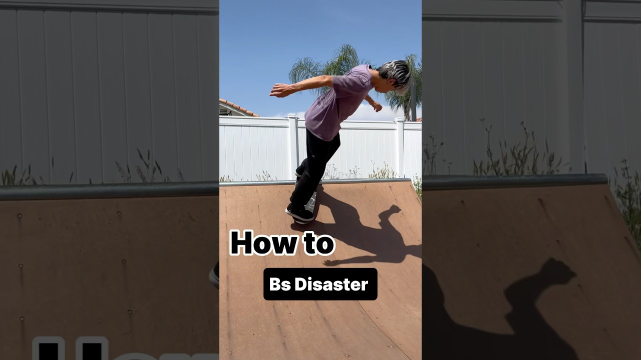 How to bs disaster #sk8 #skateboarding #skateboard #skate #skater #tutorial