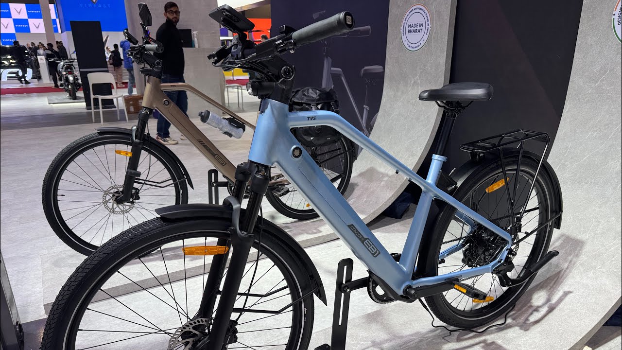 TVS Electric Bicycle | Bharat Mobility Expo 2025