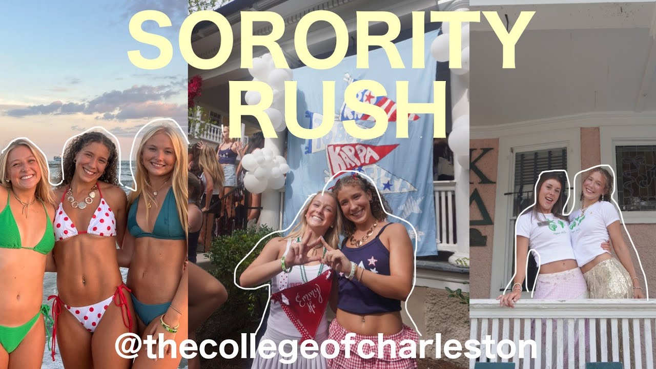Неделя набора в женские студенческие общества в Колледже Чарльстона