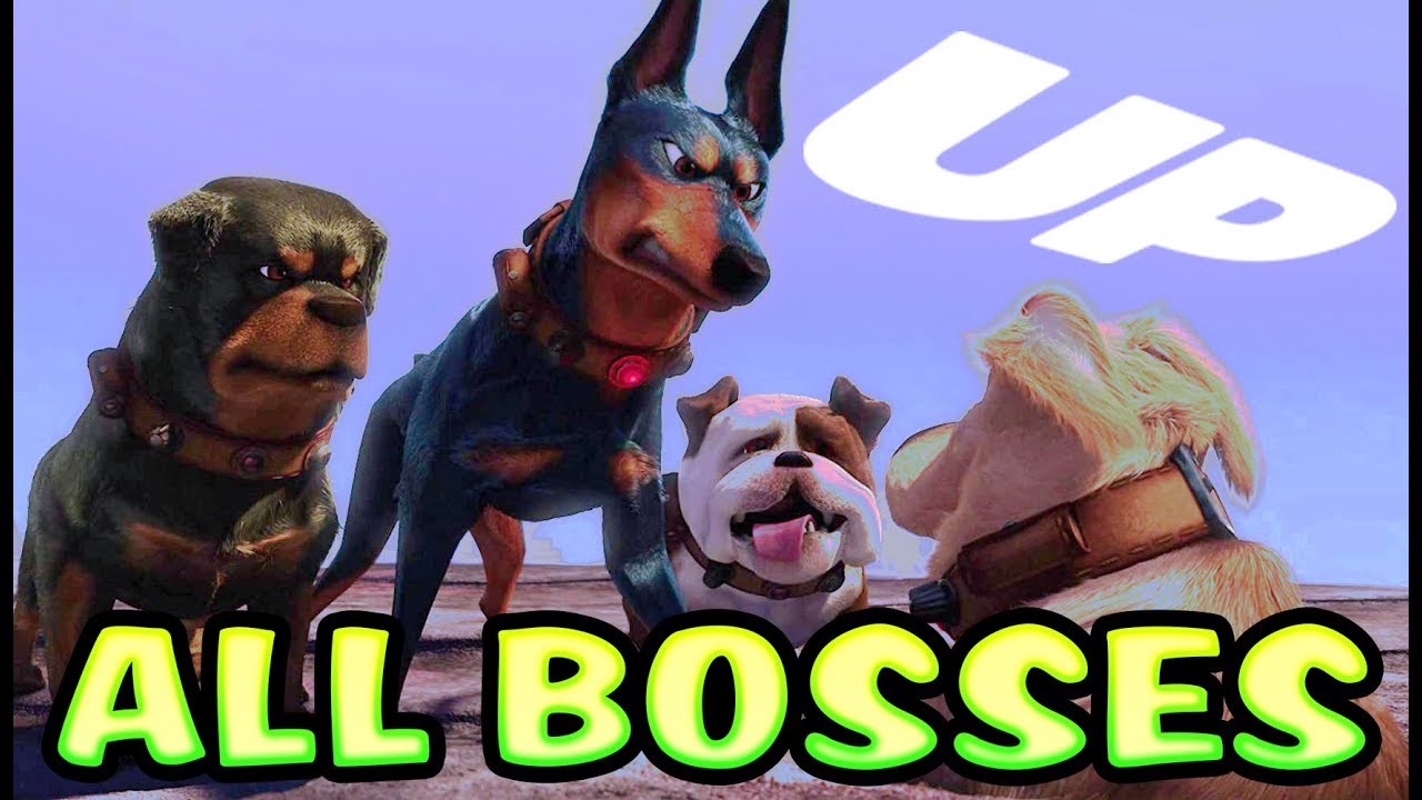 Disney Pixar's UP All Bosses | Boss Fights  (PS2, PSP, PC)