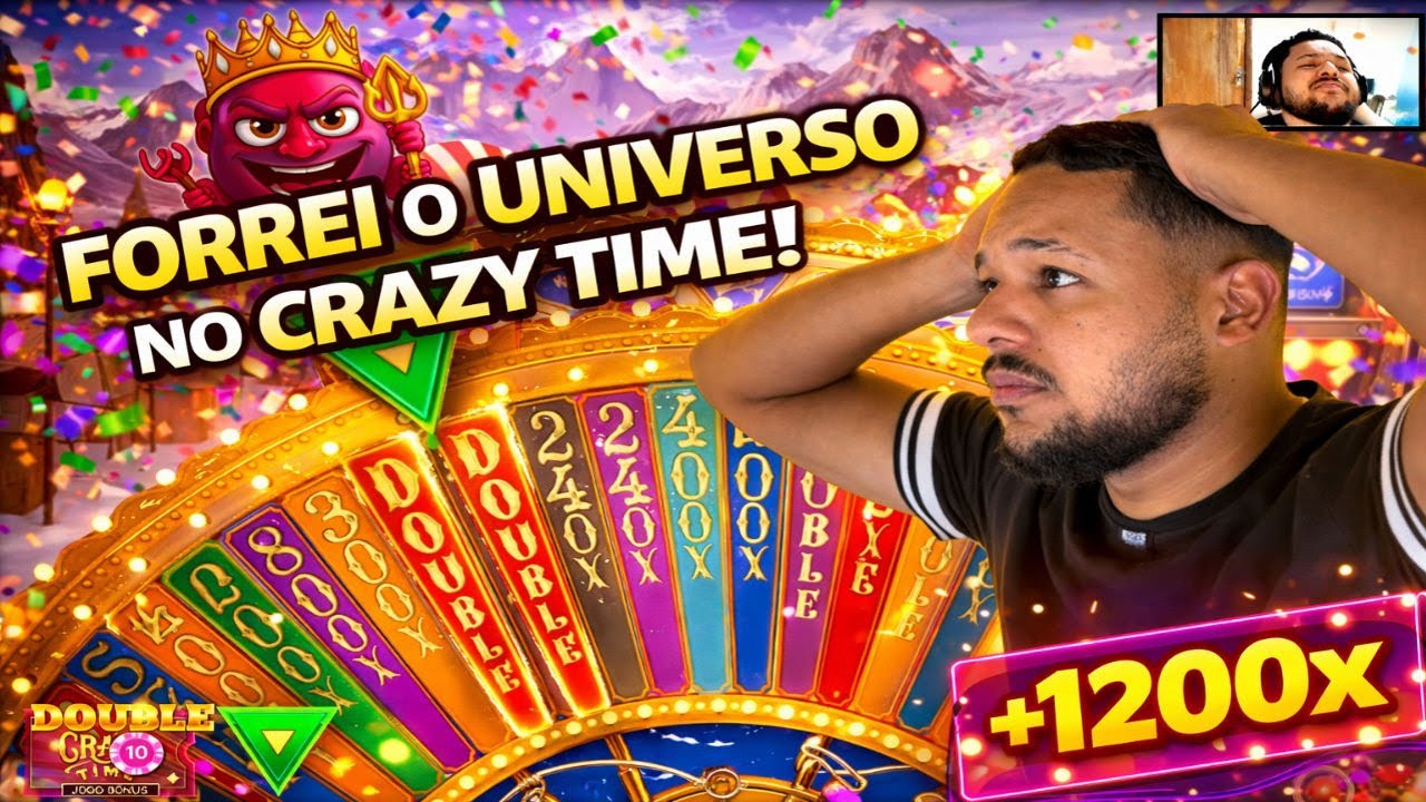 FORREI O MUNDO NO CRAZY TIME, NUNCA VI TANTO DOUBLE!!!