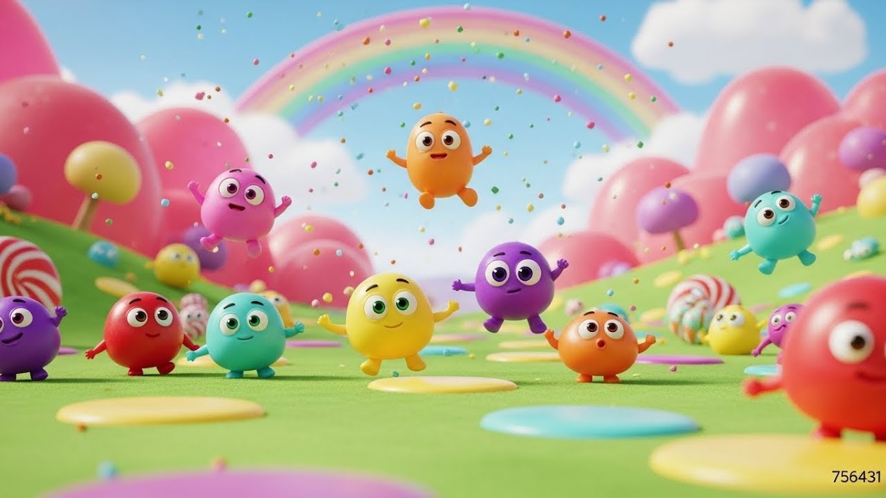 Jump Jump Jellybean Jam | Fun Action Dance Song for Kids | Nursery Rhymes & Songs for Children