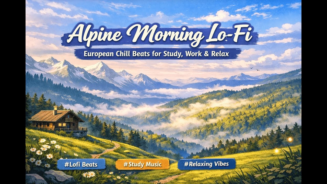 Alpine Morning Lo-Fi 🌄 Fresh & Calm Beats for Focus