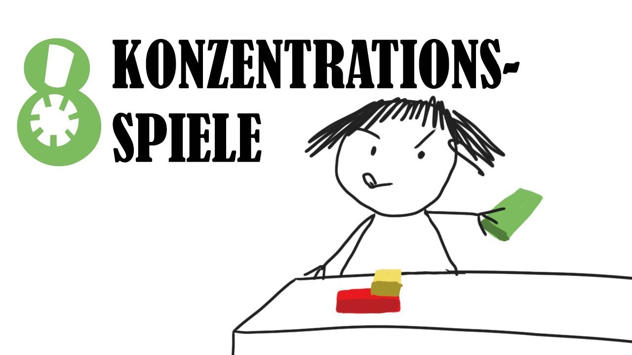 KINDER LERNEN KONZENTRATION: 8 Einfache Spiele mit großer Wirkung!