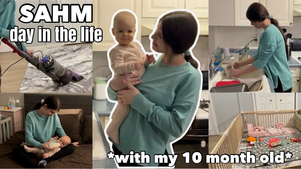 A Day in the Life of a Stay at Home Mom *with my 10 month old* Harppa Baby Play Yard Setup