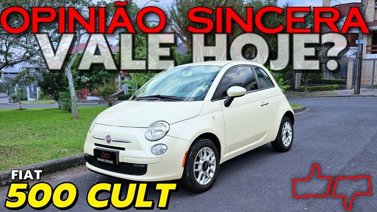 Fiat 500 Cult - Pequeno e Estiloso, vale a pena hoje em dia? Preço, consumo, detalhes, problemas!