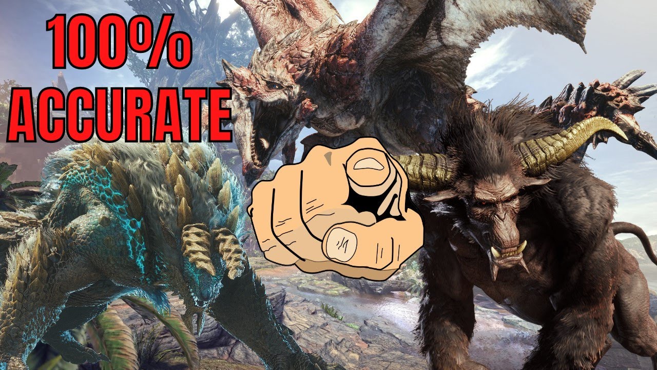 What Your Favourite Monster Hunter Monster Says About You