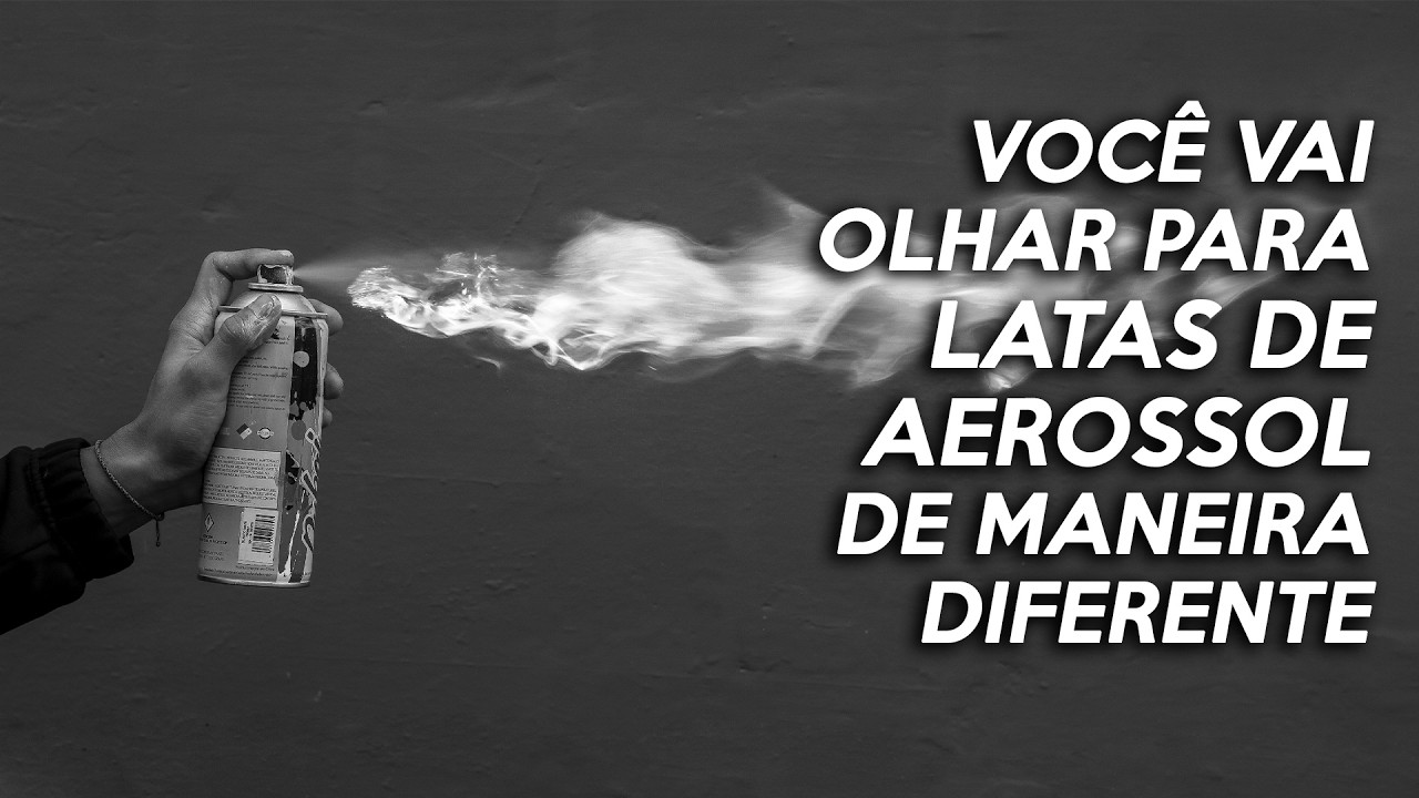 O que &eacute; AEROSSOL? Como FUNCIONAM as LATAS de AEROSSOL?