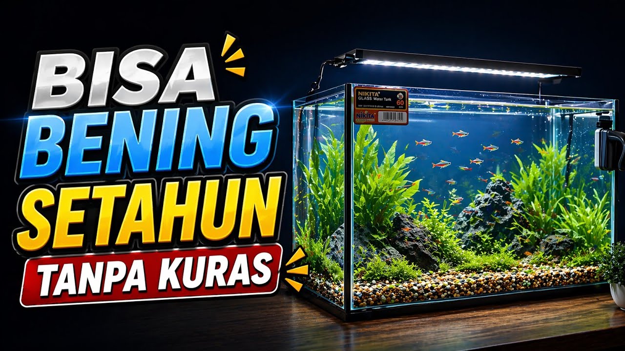 AUTO BENING SETAHUN‼️ Menggunakan filter undergravel (UGF)...