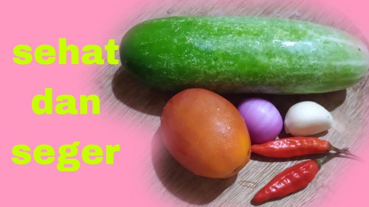 Resep sayur timun yang enak seger//masakan sehari  hari