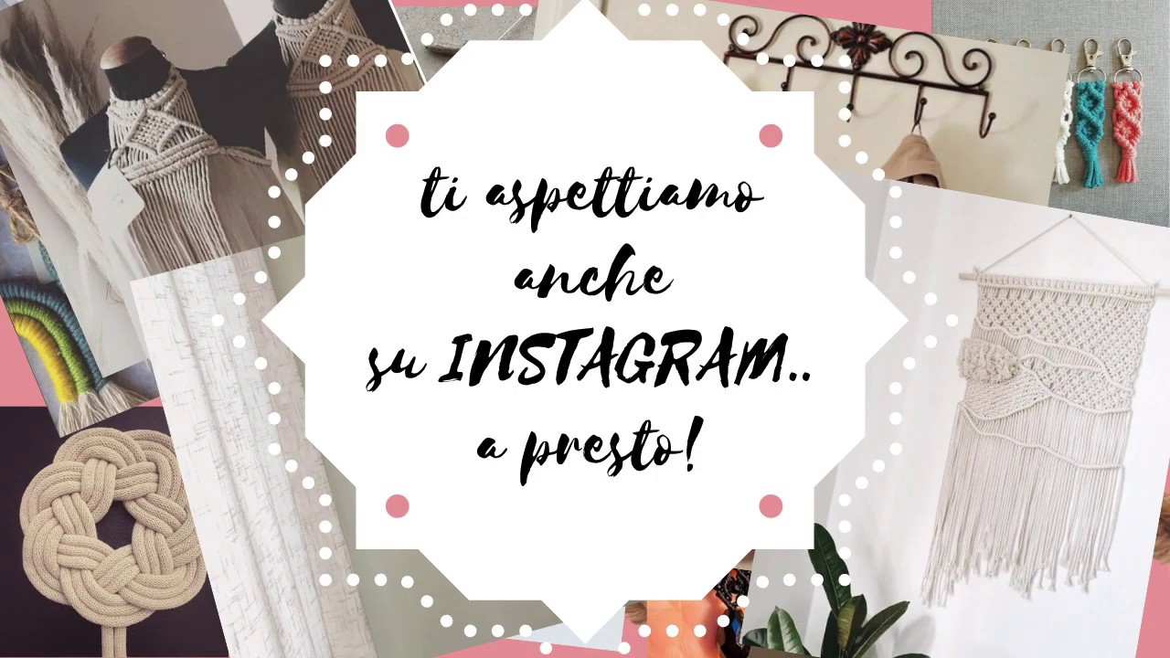 Unisciti alla community italiana del macram&egrave; NODOSUNODO! ecco chi siamo!