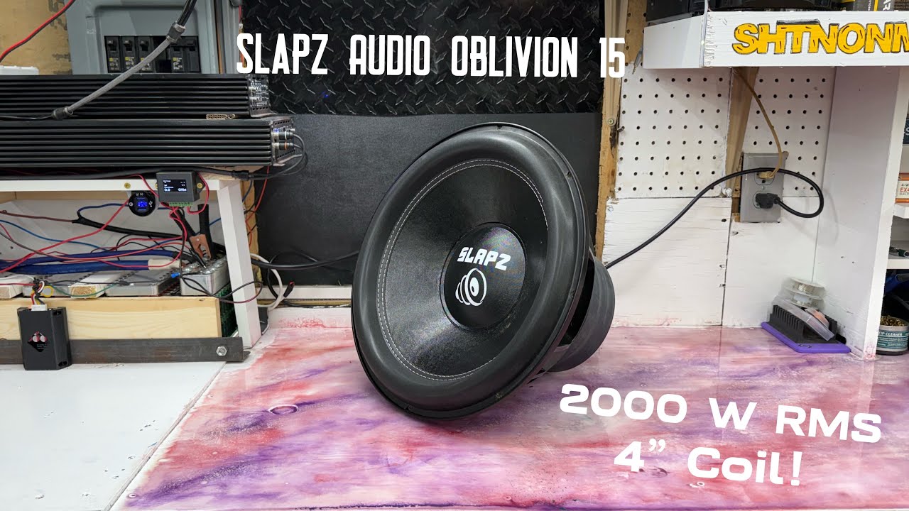 Знакомство с сабвуфером SLAPZ Oblivion 15