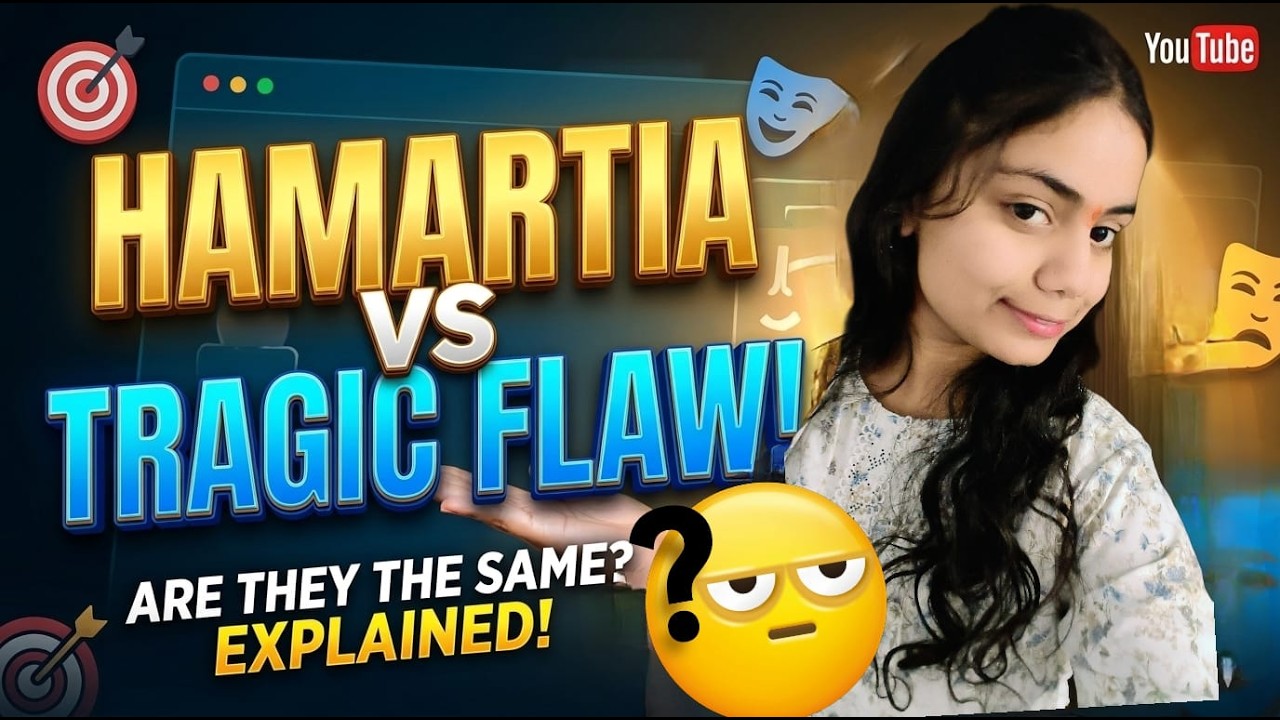 🎀Hamartia Vs Tragic Flaw🎭#litchitsit