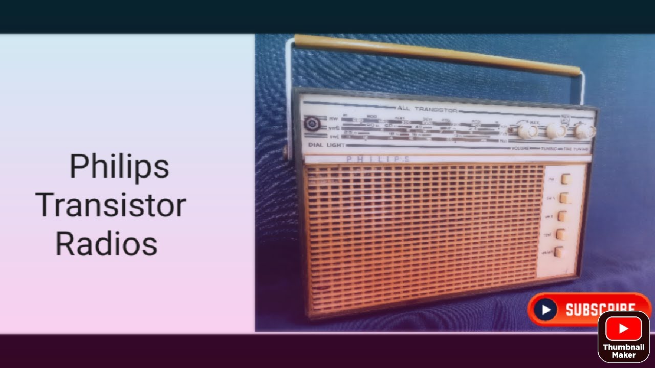 old  philips transistor radios all radios full working condition