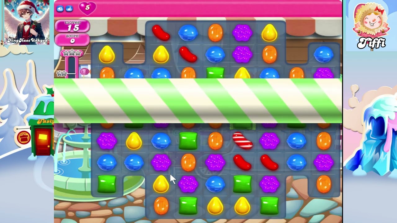 First 5 Levels in 2013 OG Candy Crush Saga Adobe Flash Player Version