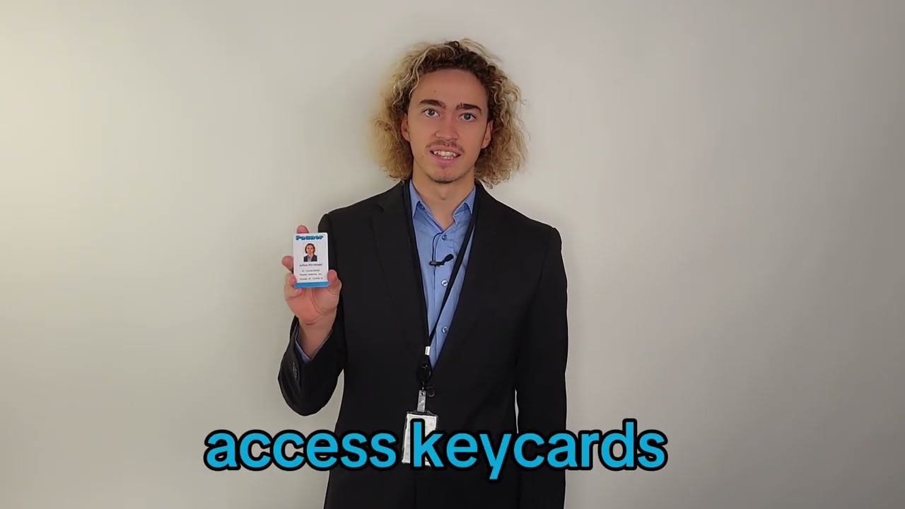 Secure Badge Holder &ndash; Double-Sided RFID-Blocking ID Card Holder