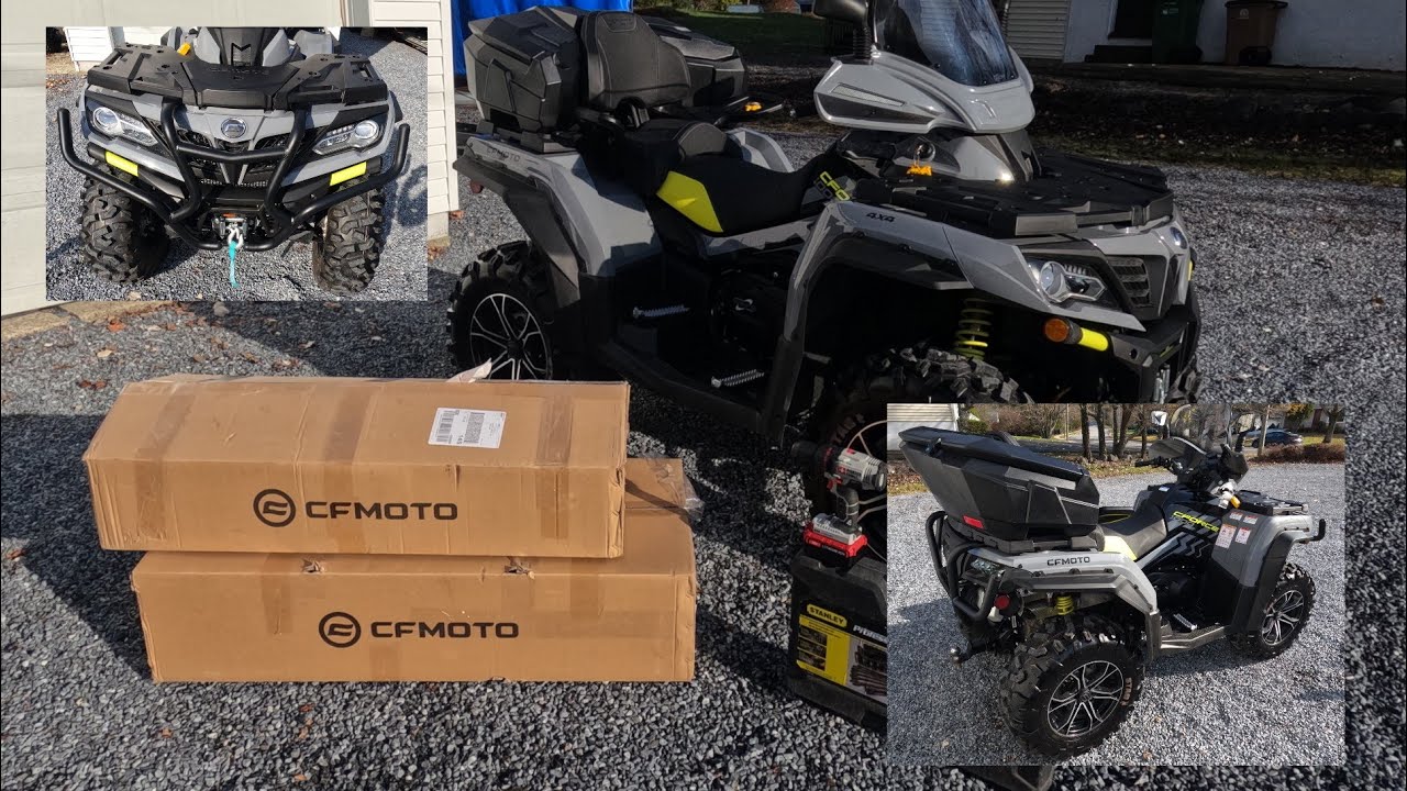Cfmoto Cforce 1000 Front and Rear Bumper Installation