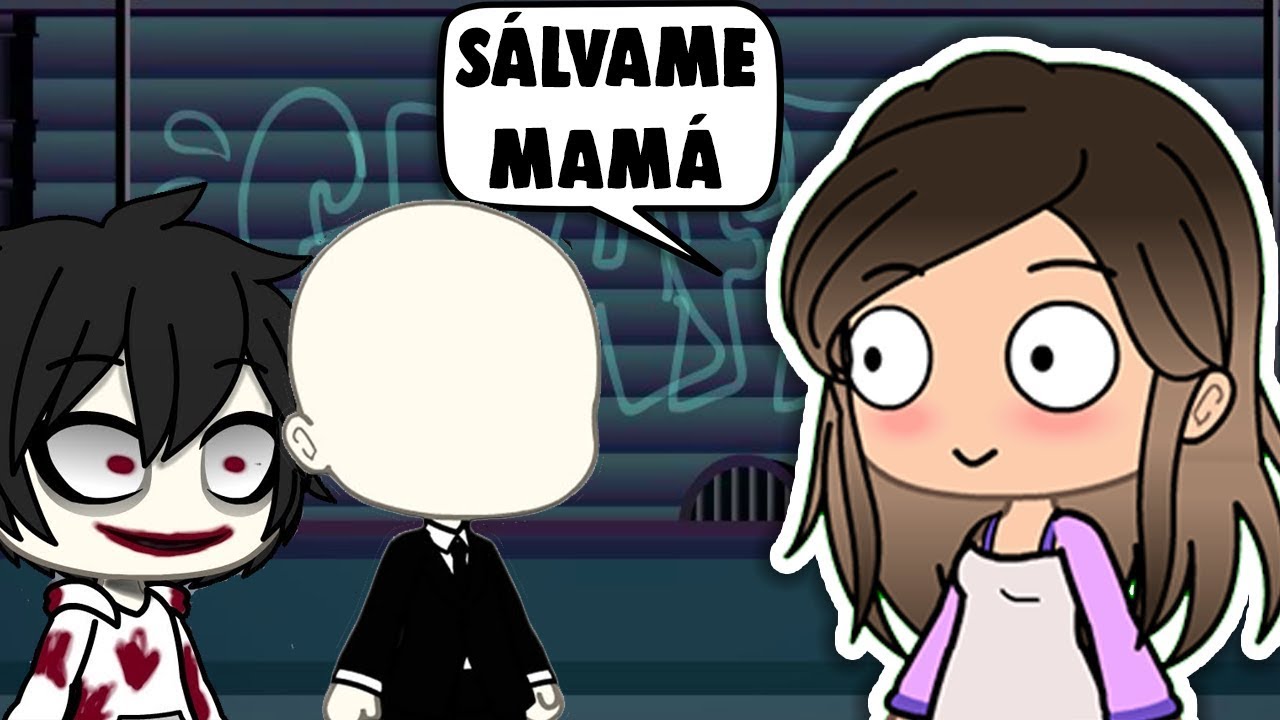 VIVIENDO CON CREEPYPASTAS | Gacha Life