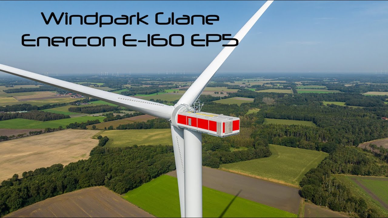 Windpark Glane | Enercon E-160 EP5 E3 | DJI Mavic 3