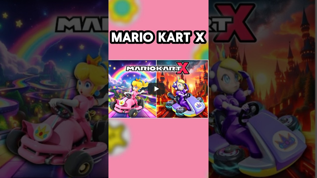 Mario Kart X - Retro Track Speculation #mariokart #nintendo #mario #mariokartx