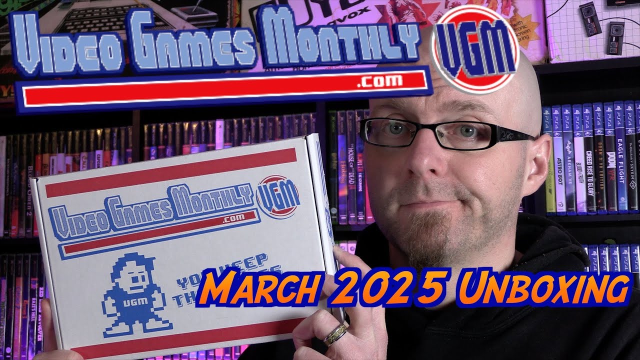 Video Games Monthly - March 2025 Unboxing