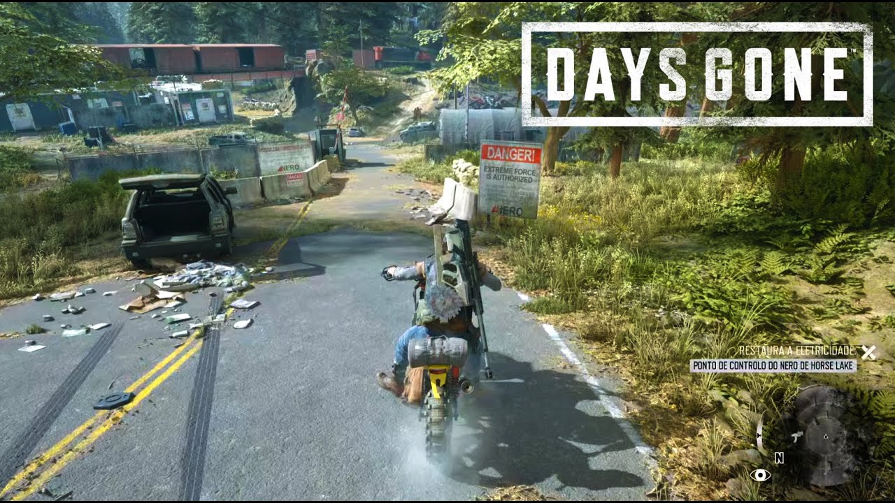 Days Gone - Ponto de Controlo do Nero de Horse Lake. Horda do Comboio da Morte