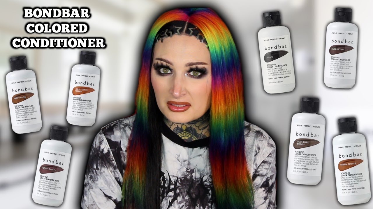 *NEW* BONDBAR BONDING COLORED CONDITIONERS!