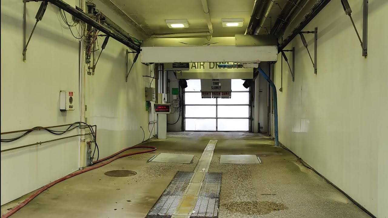 RARE But Crappy Ryko US2001 OHD Touchless Car Wash, Sinclair/Dino Mart, Winona, MN!