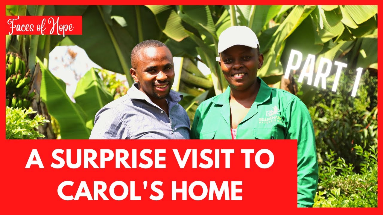 Ngugi surprise visit to Carol your health coach | Kitchen Garden Part 1