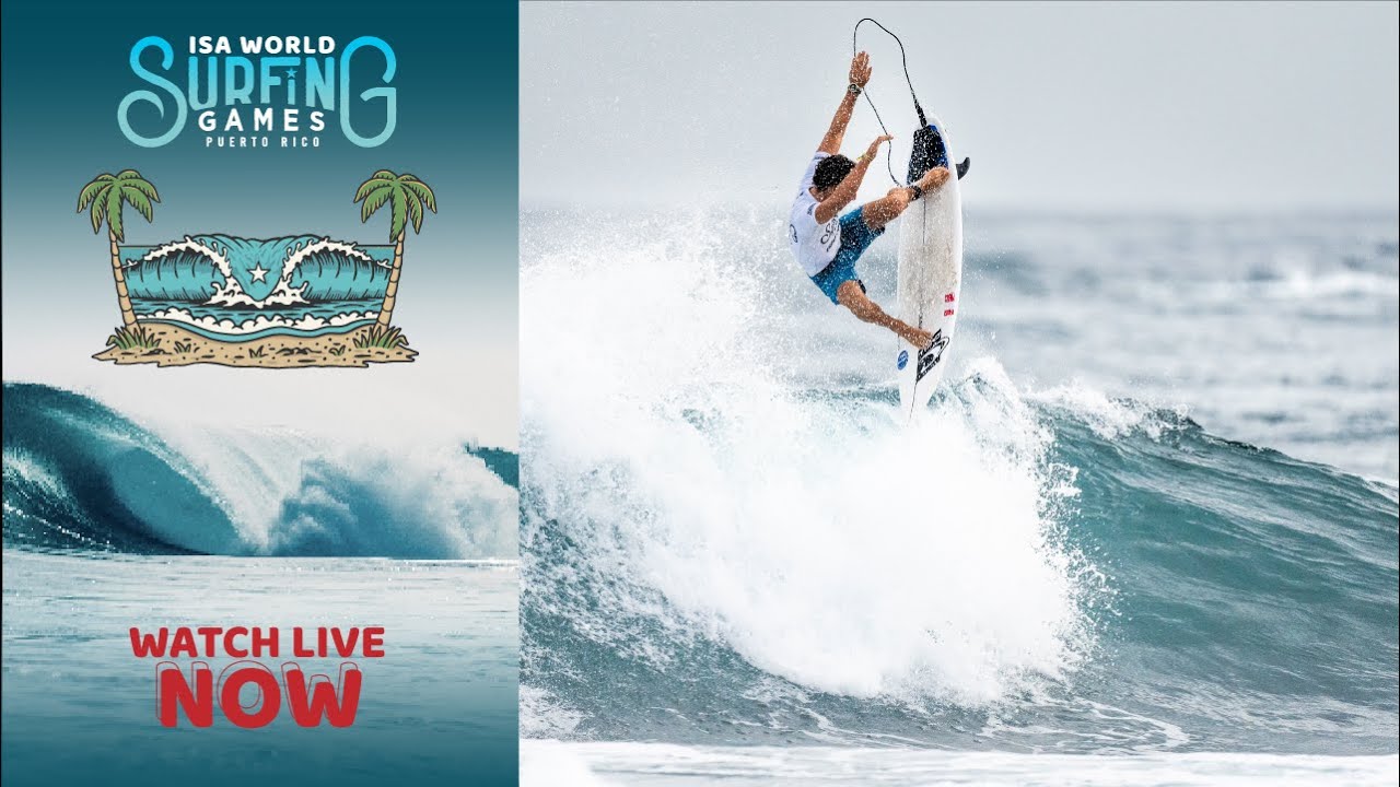 WEBCAST - Competition Day 6  - 2024 ISA World Surfing Games
