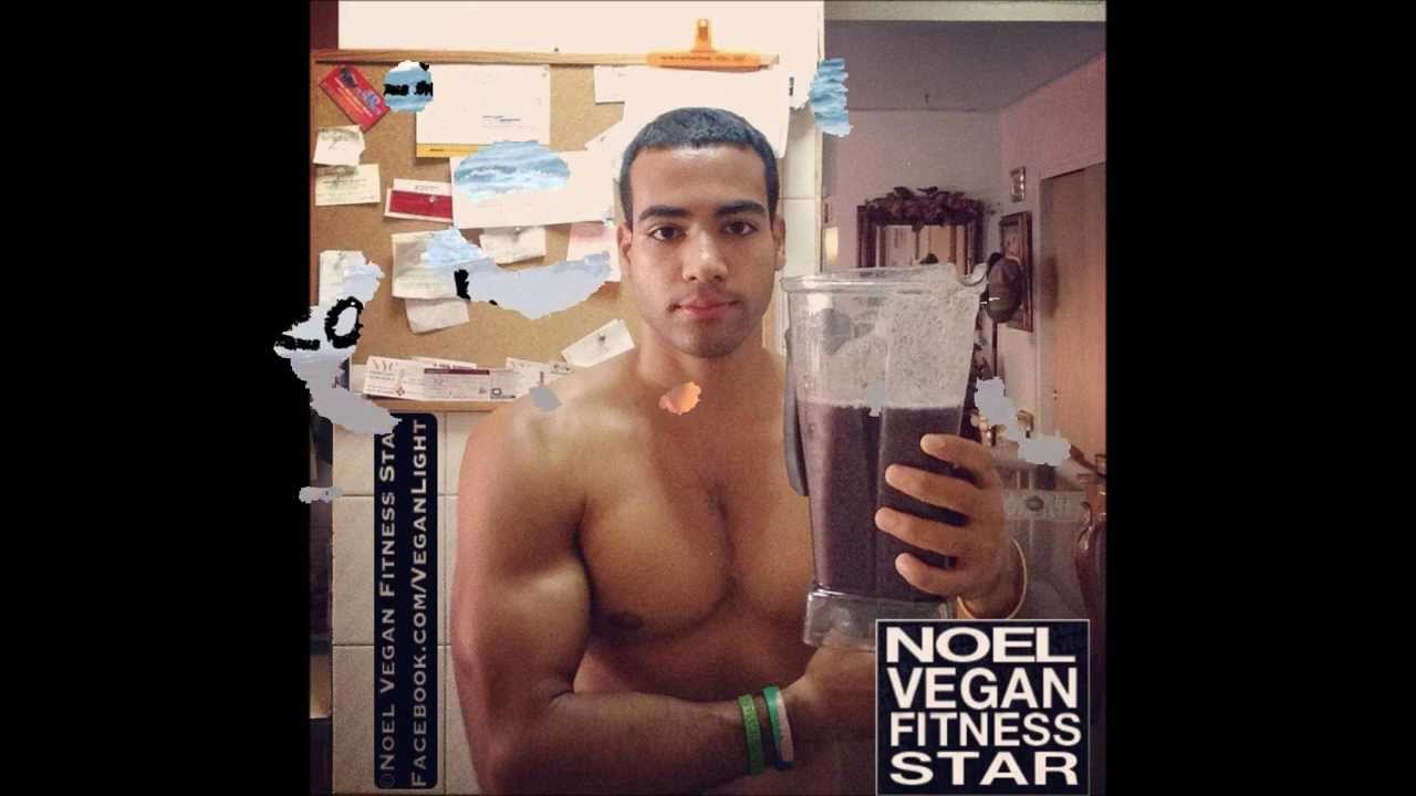 Vegan fitness model Noel Polanco