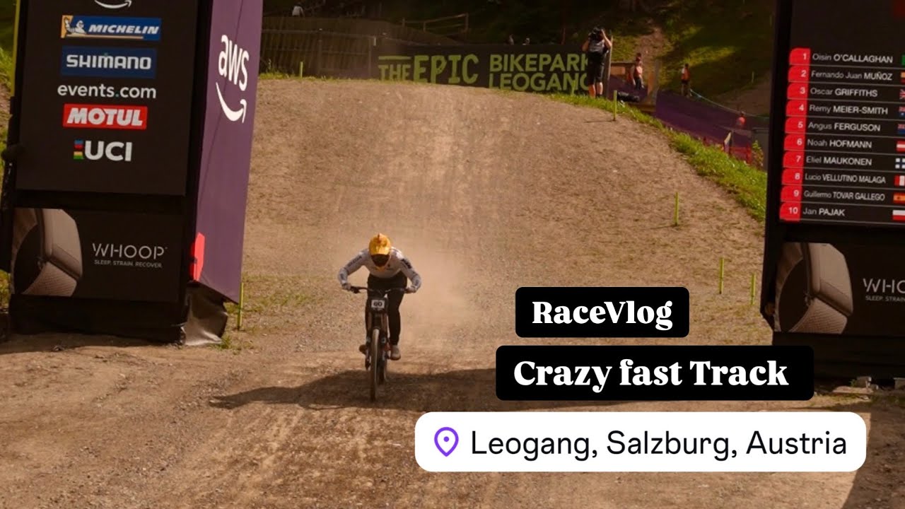 Leogang WorldCup crazy fast Track