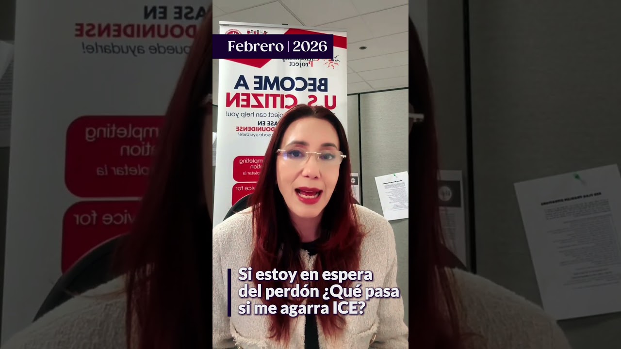 ⏰ Si estoy en espera de perdón ¿Qué pasa si me agarra ICE? ¿Qué pasa con mi proceso?