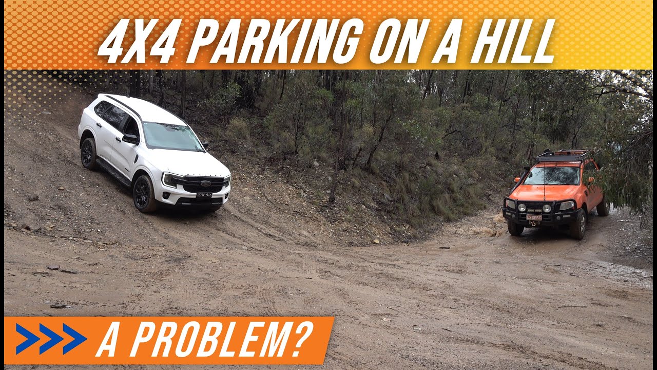 How (not) to park a 4x4 on a hill - with Ford Everest showing changes in Gen 2