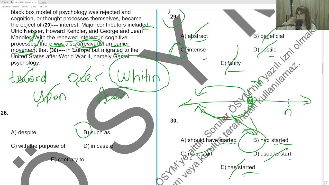 YÖKDİL/2/İNGİLİZCE/SOSBİL