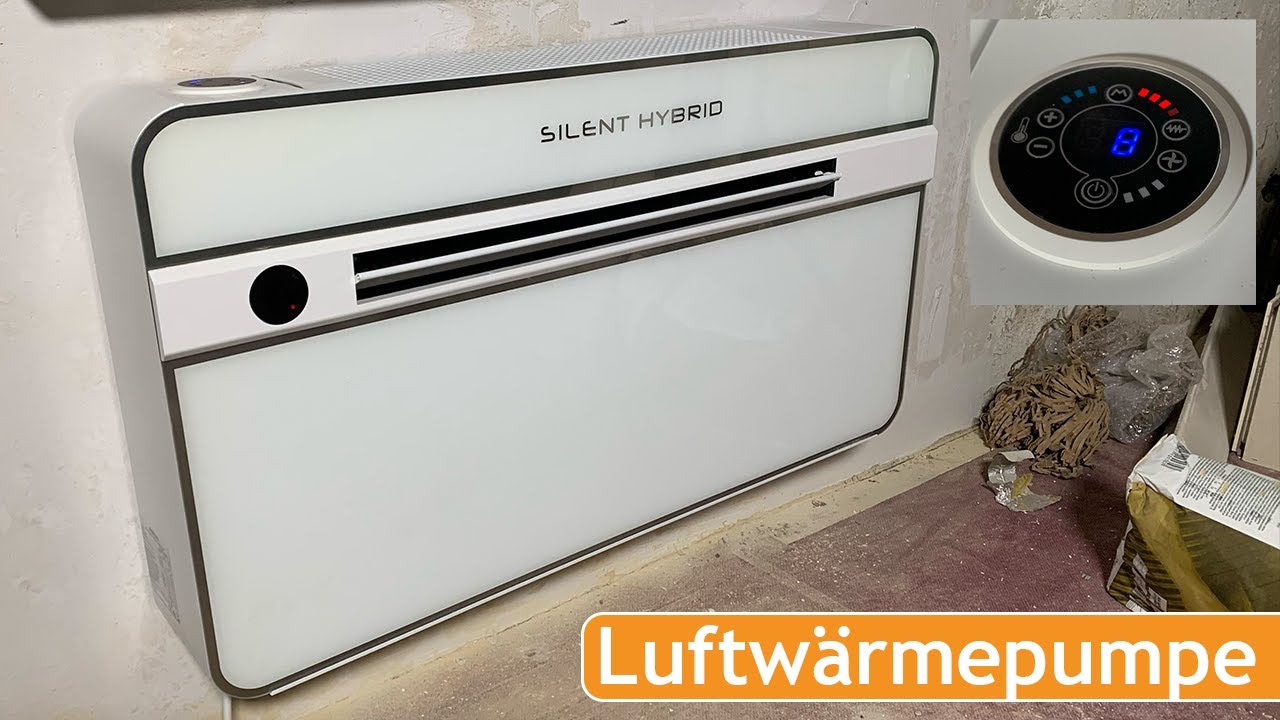 Luftwärmepumpe Sologerät Heizen mit Klimaanlage ohne Außengerät Alternative für Wohnung und Haus