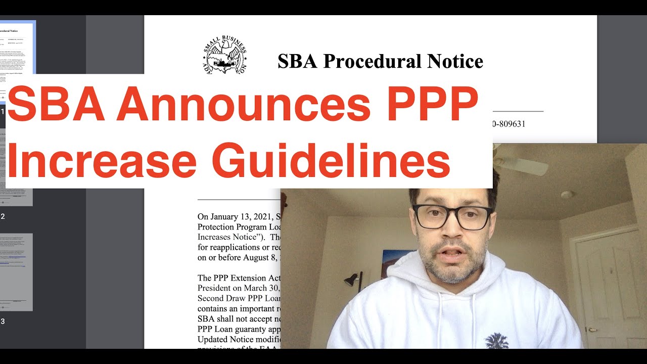 SBA Announces PPP Loan Increase Guidelines & Clarifies EIDL Loan Increase Calculation