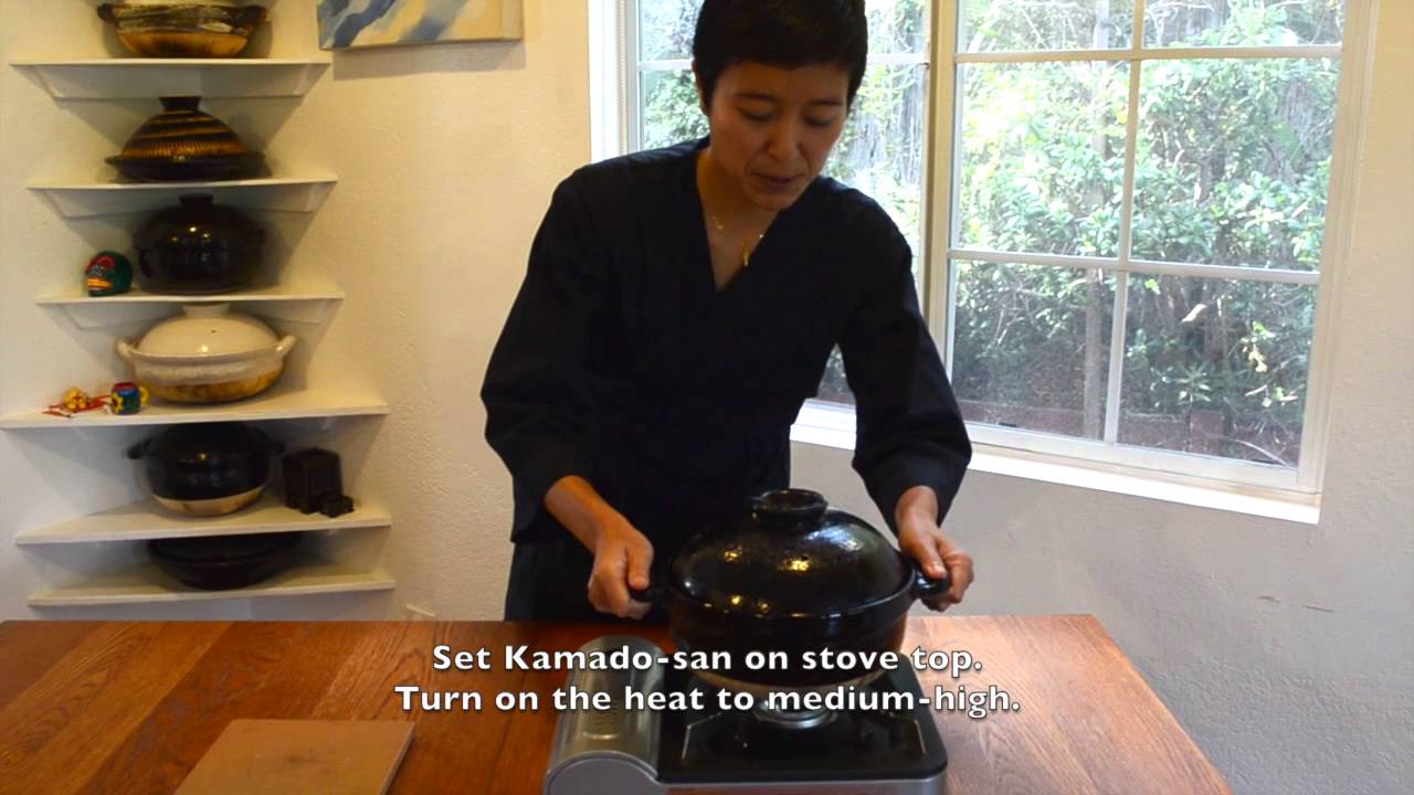 Plain Donabe Rice - Japanese & Donabe Cooking