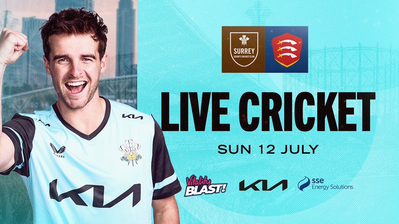 ⚪ LIVE - Surrey v Essex (Men's Vitality Blast)