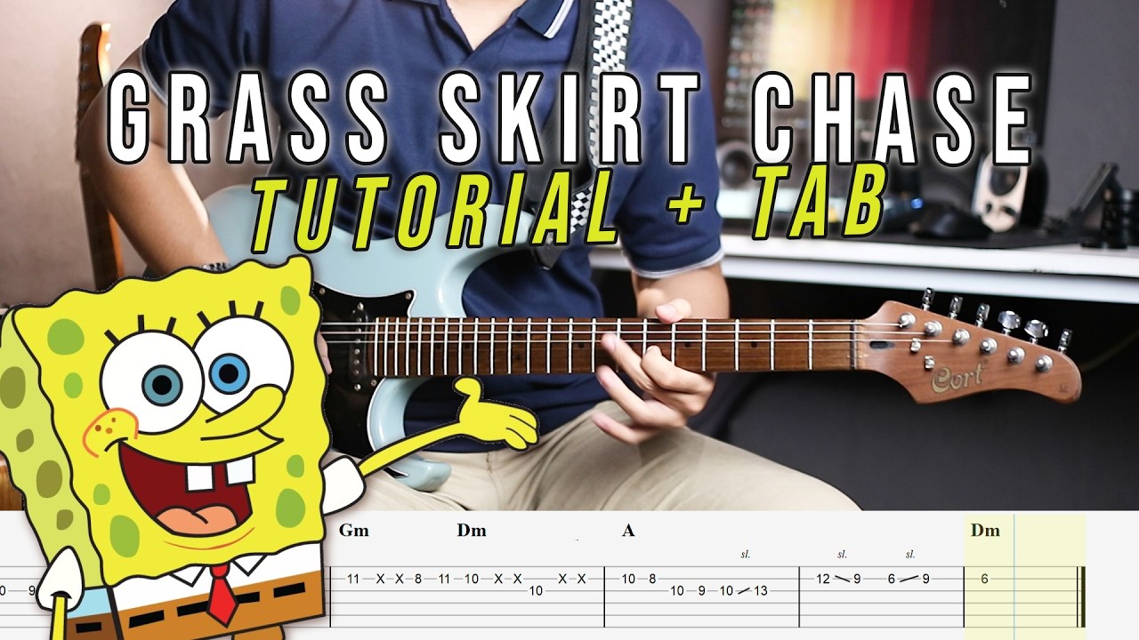 TUTORIAL SpongeBob Squarepants - Grass skirt Chase (Metal Version)