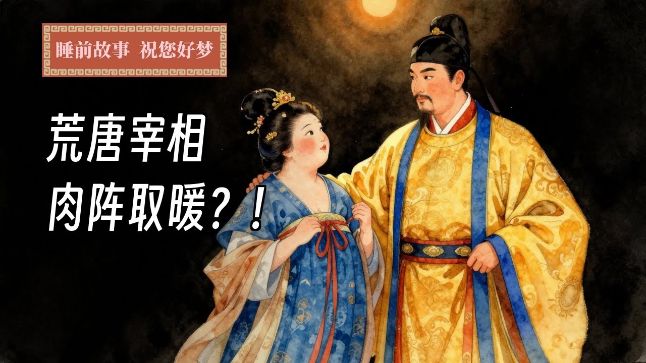 杨国忠的“肉阵”：冬天不用炭火取暖，而是选一群肥胖婢女围成一圈挡风？| 睡前故事