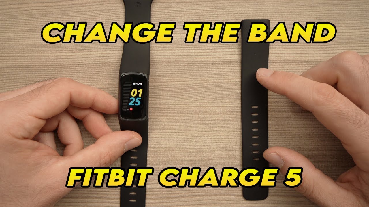 How to change the band on the Fitbit Charge 5