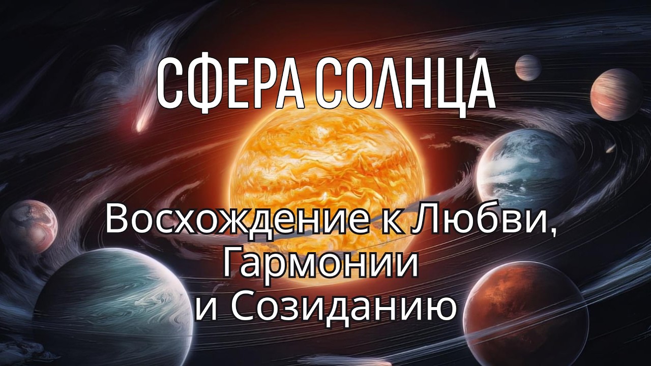 СФЕРА СОЛНЦА восхождение к Любви, Гармонии и Созиданию