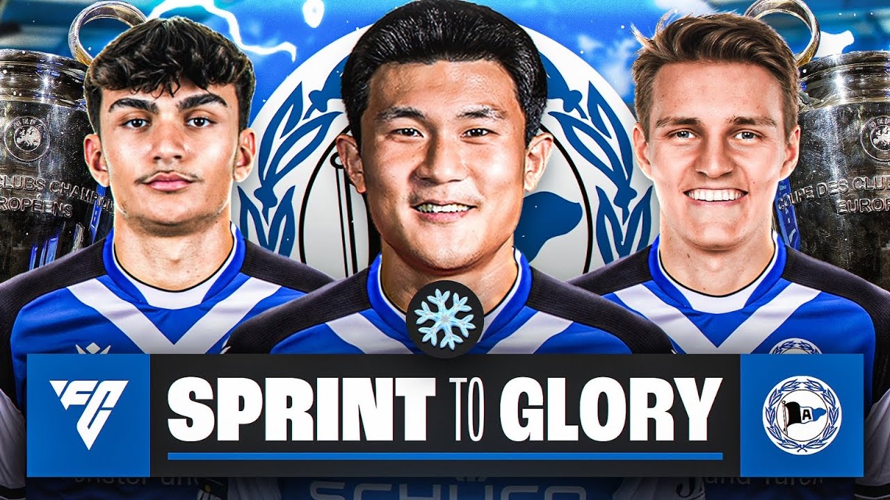 Vom DOPPEL-ABSTEIGER (3.LIGA) zum CL-SIEGER!!😍🏆 FC24: Bielefeld Sprint to Glory