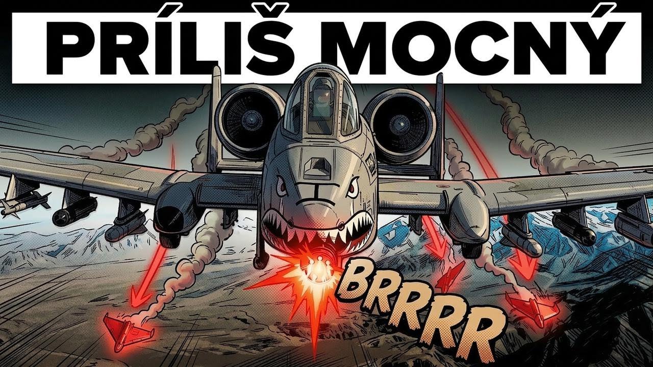 Americký A-10 Warthog udrel na Irán tak silno, že si mysleli, že je koniec sveta!
