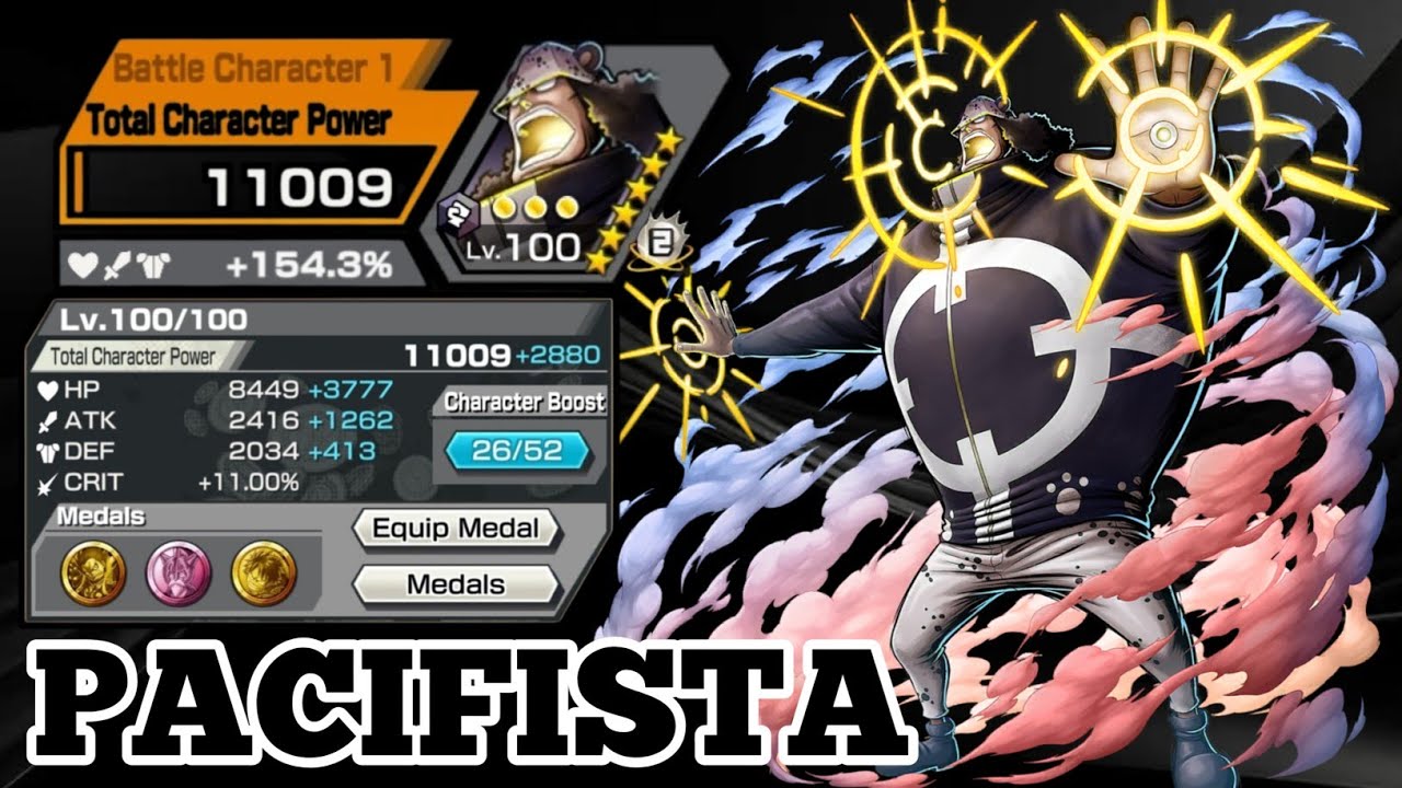 PACIFISTA | ONE PIECE BOUNTY RUSH | OPBR
