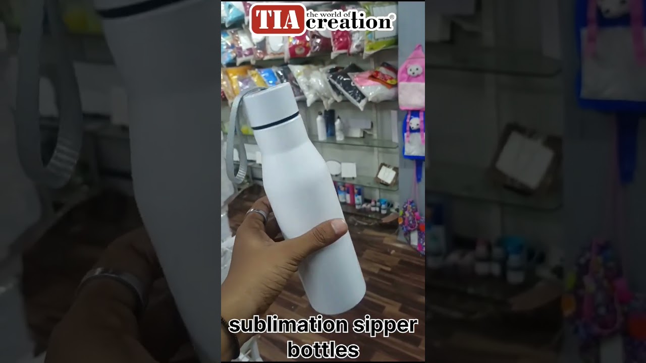 sublimation shipper bottles blank  